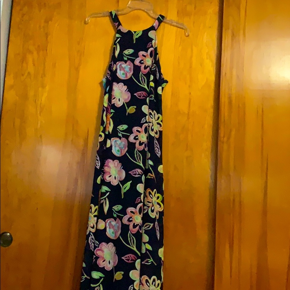 Tee length dress